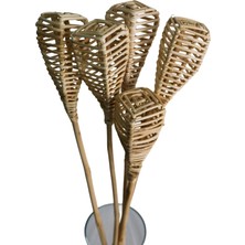 Yapay Çiçek Sitesi Rattan Lata Lamba (Lamp) 50 Cm 5li
