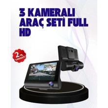 Uslucan Alışveriş 170° Geniş Açılı Araç Kamerası – 4.0” IPS Ekranlı Full Hd Dvr