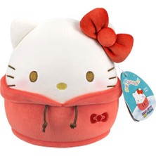 TeknoKapsül Squishmallows Sanrio Orijinal Hello Kitty 20 cm Resmi Caz Yazarları Kapüşonlu Sweatshirt
