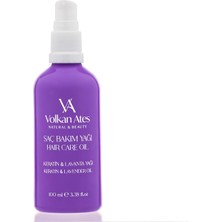 TeknoKapsül Lavanta Yağlı & Keratinli Saç Bakım Yağı Cam Şişe 100 ml
