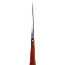 TeknoKapsül Roubloff DK43R Kolinsky Doğal Kıl Fırça No:00 12MM