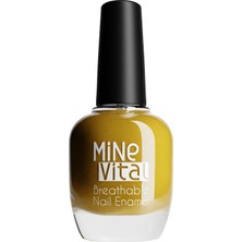 TeknoKapsül Minevital Chilly Mustard - Nefes Alan Oje, Breathable, Water Permeable 15 ml (47)