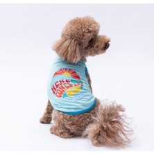 Pawstar Mavi The Sun T-Shirt Küçük Irk
