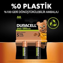 TeknoKapsül Şarj Edilebilir Aa Kalem Pil (2'li Paket), 2500 Mah Nimh, Önceden Sarj Edilmiş, Şarj Edilebilir Pilimiz