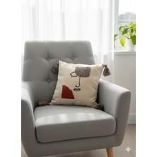 Lapka Design Punç El Işlemeli Dekoratif Yastık