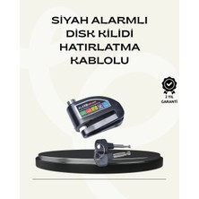 Uslucan Alışveriş Çift Modlu 110DB Alarmlı Disk Kilidi Suya Dayanıklı