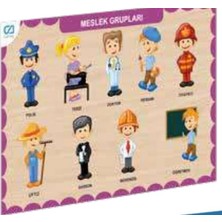 Esranın Dünyası Ahşap Meslek Grupları Eğitici Set