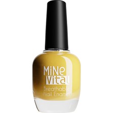 TeknoKapsül Minevital Yellowmellow - Nefes Alan Oje, Breathable, Water Permeable 15 ml (46)