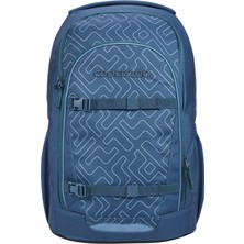 Coocazoo Okul Sırt Çantası Her "mavi Labirent", Mavi, Ergonomik ve Ayarlanabilir Sırt Çantası, Yüksekliği Ayarlanabilir, Göğüs Kemerli ve Kalça Kemerli, 3. Sınıftan Itibaren