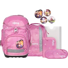 Ergobag Okul Çantası Seti Paket Seti Wolkenzaubär - Pembe