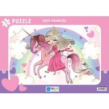 Esranın Dünyası Blue Focus Cute Princess (Sevimli Prenses) - Puzzle 30 Parça