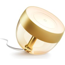 Philips Hue White & Color Ambiance Iris Masa Lambası Special Edition Gold 520 Lm, Kısılabilir, 16 Milyon Renk, Uygulama Aracılığıyla Kontrol Edilebilir, Amazon Alexa (Echo, Echo Dot) ile Uyumlu