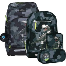 Beckmann Active Air Flx Okul Çantası Seti 6 Parça 20-25L Kamuflaj Rex