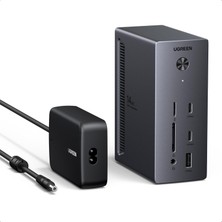 Ugreen Yerleştirme Istasyonu 【yalnızca Windows Dizüstü Bilgisayar Için】 8k/4k ile 2xdp ve HDMI