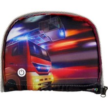 Ergobag LED Zippie Okul Çantası Aksesuarları Ön Cep Motifli Dünyalar Ilköğretim Okulu