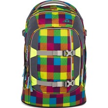 Satch Beach Leach 2.0 Çocuk Sırt Çantası, 45CM, Kareli Renkli Pikselli, SAT-SIN-003-901"YANLIŞTIR ve Uygun Değerle Değiştirilmelidir"satch Pack Okul Sırt Çantası - Ergonomik, 30 Litre, Organizasyonel