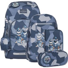 Beckmann Active Air Flx Okul Çantası Seti 6 Parça 20-25L Tiger Race