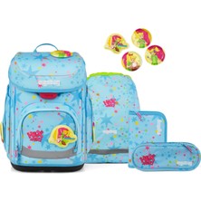 Ergobag Okul Çantası Seti Cubo Set Ayı Cadı - Mavi