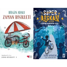 Can Yayınları Zaman Bisikleti 1 (Bilgin Adalı) ve Süper Başkan - Zamanı Durduran Saat