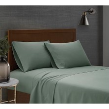 TeknoKapsül London Fog – Giysi Yıkama Katı Tam 6 Parça Çarşaf ve Yastık Kılıfı Seti – Yumuşak Mikrofiber Kumaş – Yeşil