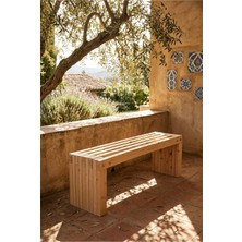 Dora Bench Naturel Bank 32 x 100 Ham Ladin Ağacı