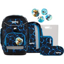 Ergobag Okul Çantası Seti Paket Seti Bärassic Garden - Açık Mavi
