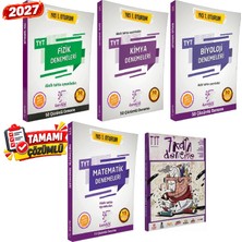 Karekök Yayıncılık 2027 Tyt Matematik 15-Fizik 50-Kimya 50-Biyoloji 50 Çözümlü Deneme(Toplam 165 Çözümlü Deneme)