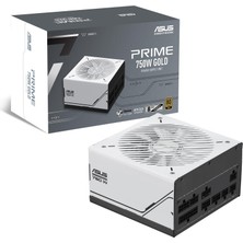 Asus Prime 750W Altın Güç Kaynağı | Siyah-Beyaz