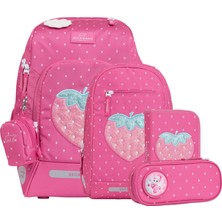 Beckmann Okul Çantası Active Air Flx Okul Çantası Seti 6 Parça 20-25L Çilek Moru