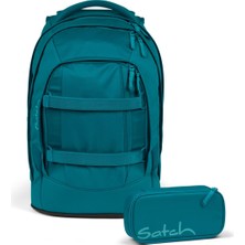 Satch Pack Okul Sırt Çantası Seti 2 Parça (Derin Petrol)