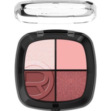 TeknoKapsül L'oreal Cosmetics Paris Paradise Spring Pinks Dörtlü Far Paleti 01