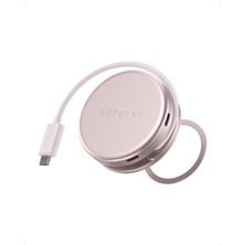 Satechi Satechı Usb-C Hub Onthego™ 5'i 1 Arada, HDMI 4k@60 Hz, Pembe