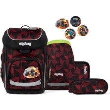 Ergobag Okul Çantası Seti Cubo Seti Unstoppablebear - Siyah