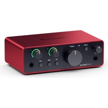 Focusrite Scarlett Solo 4. Nesil USB - C Ses Arayüzü