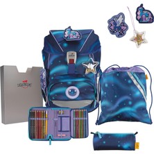 Derdiedas Ergoflex Superlight Luna Set 5 Parça, Ilkokul Için Ekstra Hafif Okul Sırt Çantası, Güvenli ve Ergonomik, Kızlar Veya Erkekler Için, Yakl. 22 L Hacim