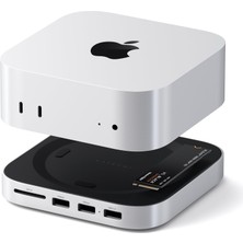Satechi Satechı Hub & Stand With Nvme For Mac Mını M6/m5 Pro/m4 Pro/m4, Gümüş