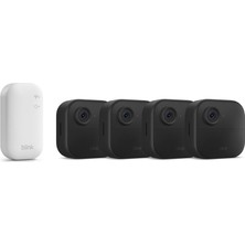Blink Yanıp Sönen Kamera Dış Mekan 4 | Kablosuz Hd Akıllı Güvenlik Kamerası, Iki Yıl Pil Ömrü, Alexa ile Çalışır | Senkronizasyon Modülü Çekirdeği ile 4 Kameralı Sistem | IP65