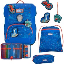 Scout Superflash Neo Set 4 Parça Mavi Dino
