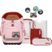 Ergobag Okul Çantası Seti Paket Seti Scout Bear - Kırmızı