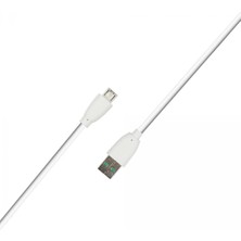 Hace Bazaar Mey Ithalat®  NF6006 Micro USB Kablo - Beyaz -Hcb
