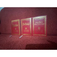 KKK Sözler - Mektubat - Asayı Musa ve Sikkei Tasdiki Gaybi ( 3 Kitap Ciltli ) Cep Boy