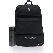 TeknoKapsül U.s. Polo Assn. U.s. Polo. Assn. Unisex Okul Çanta Seti PLSET2404419,SIYAH Tek Ebat