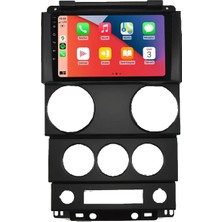 Lovion 4gb Ram 64GB Hafıza QLED RV.154 Jeep Wrangler Rubicon 2007 2010 Android Multimedya
