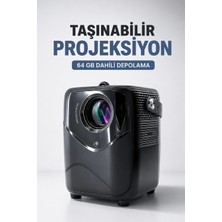 Esranın Dünyası Taşınabilir Projeksiyon 64 GB Dahili Depolama - Lisinya