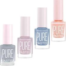 TeknoKapsül Pastel Oje Pure 4'lü 77.set 613-612-611-603