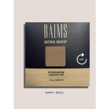 TeknoKapsül Baims Eyeshadow Quad Palette (Dörtlü Göz Farı) Yeniden Dolum Organik Vegan Göz Farı