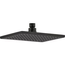 TeknoKapsül Delta Faucet Yağmur Duş Başlığı, Yağmur Duş Başlığı, Mat Siyah Duş Başlığı Yağış, Metal Duş Başlığı, Tavan Montaj Duş Başlığı, Mat Siyah RP62955BL