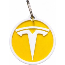 TATLI Tesla Logo Anahtarlık