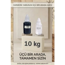 Organik Hekim Kendi Sabununu Yap! 10 kg Opak Sabun Bazı + Dream Musk Esansı +Yeşil Boya