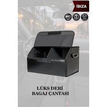 Automod Ibiza Uyumlu Battal Boy Deri Lüks Kapaklı Siyah Çanta Premium